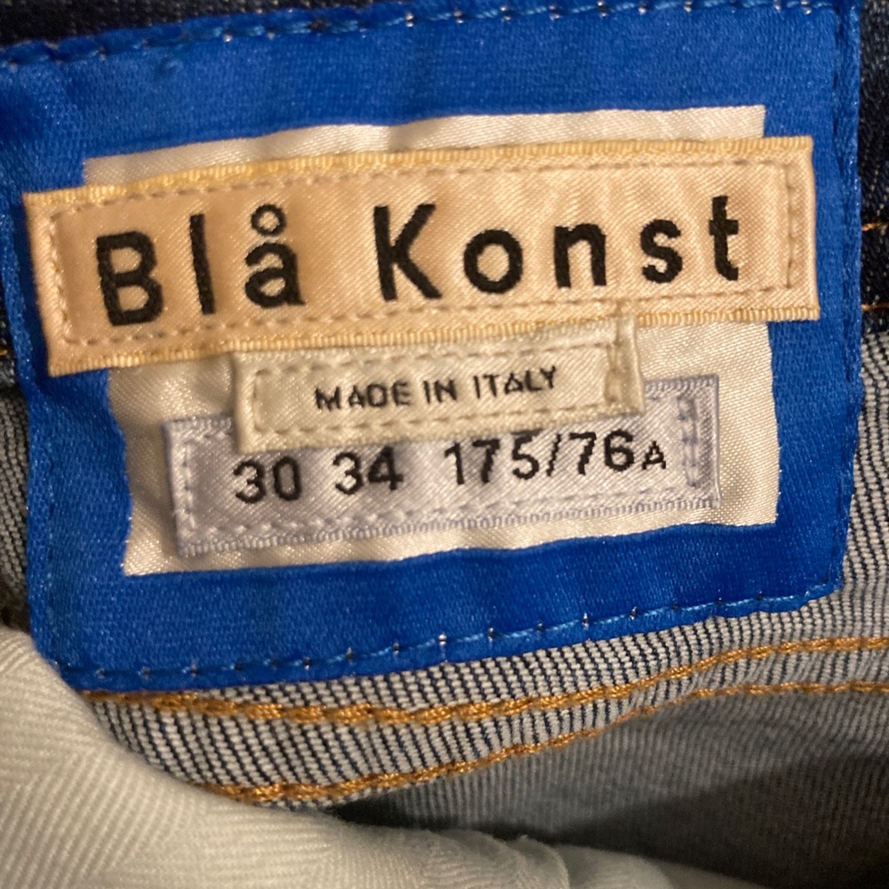 NWOT Acne Climb Mid Blue Stretch Jeans sz 30 - Picture 2 of 7